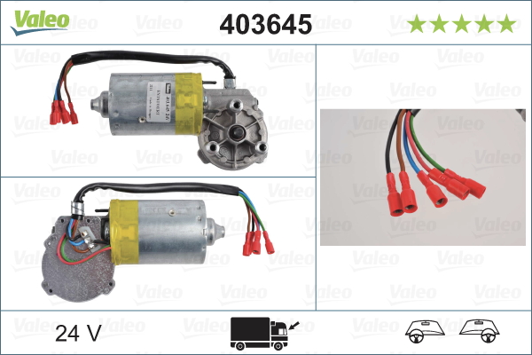 VALEO 403645 Motore tergicristallo-Motore tergicristallo-Ricambi Euro